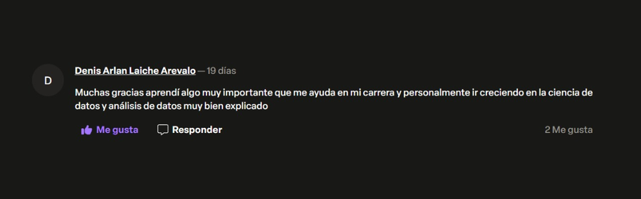 Testimonio Denis Arlan Laiche Arévalo